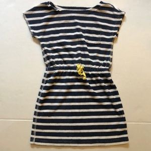 Joe Fresh terry striped swim coverup size 3